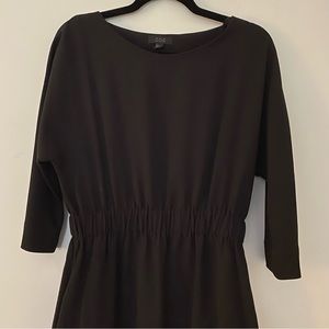 COS Black Midi Dress